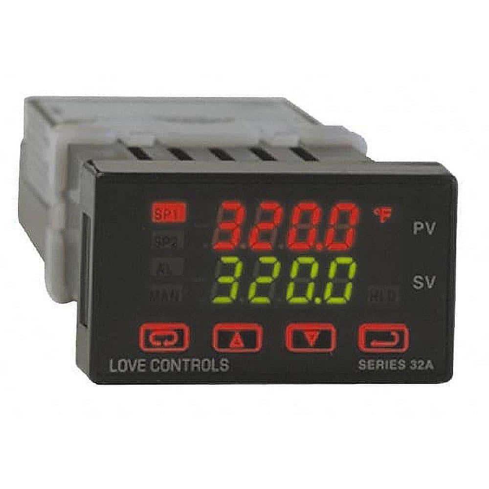 Dwyer 32A030 Digital 1/32" DIN Temperature & Process Control: 4,208 ° F, Universal Sensor 
