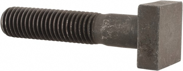 5/8-11 Thread, 2" Thread Length, 3" Length Under Head, Steel T Bolt