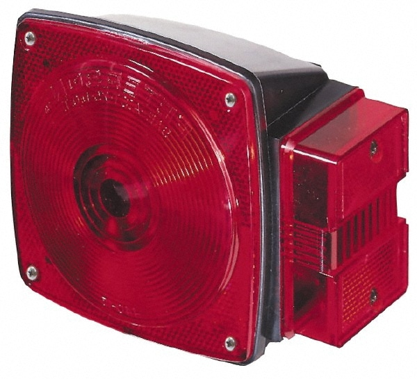 4-1/2" Long x 4-1/2" Wide Red Towing Lights