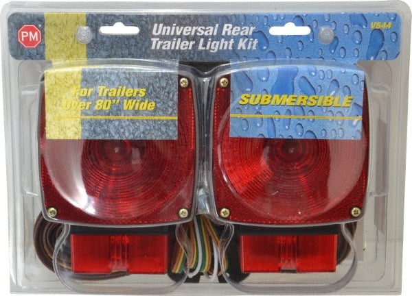 Peterson V544 4-1/2" Long x 4-1/2" Wide Red Towing Lights 