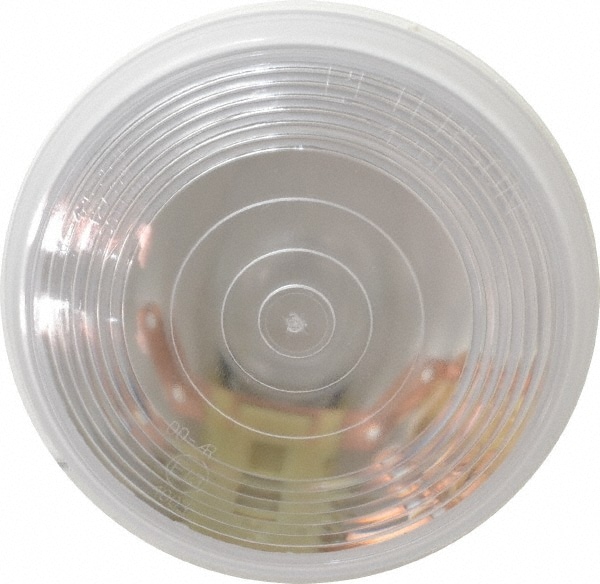 4-1/4" Diam, Clear Lens & Reflector