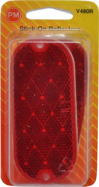 Red Lens & Reflector - Plastic