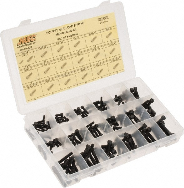 Value Collection NFC-KIT239 190 Piece Steel Socket Head Cap Screws Image