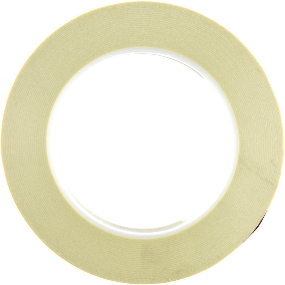 Masking Tape: 18 mm Wide, 60 yd Long, 5 mil Thick, Green - Polypropylene, Rubber Adhesive, 13 lb/in Tensile Strength