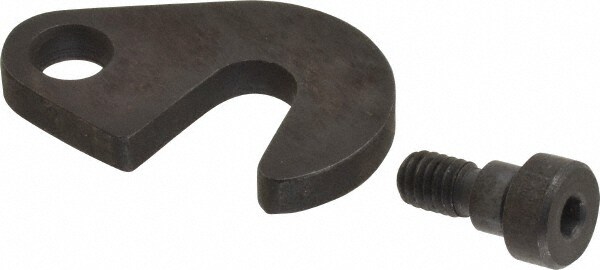 13/32" Slot ID, 1" Slot to Bolt Hole Length, 1/4" Thick, Case Hardened Steel Swing C Washer