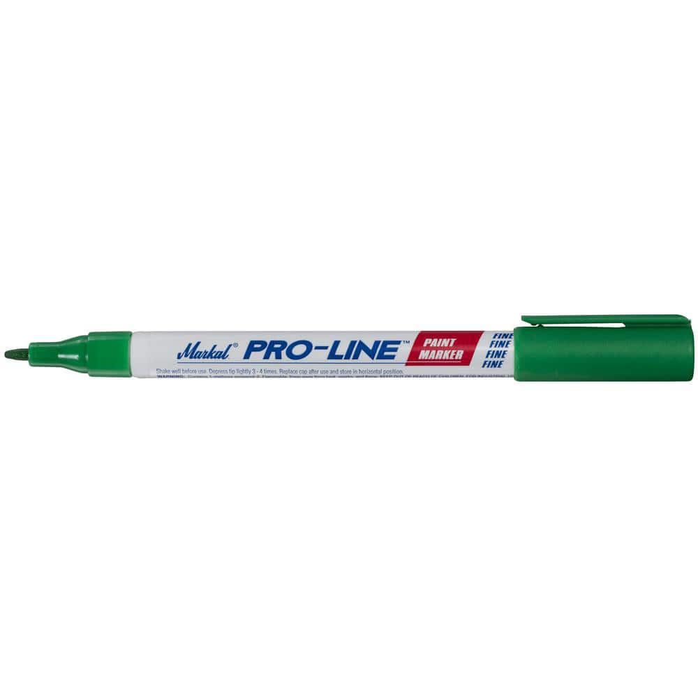 Markal 96876 Pro-Line Paint Marker, Fine Tip, Green