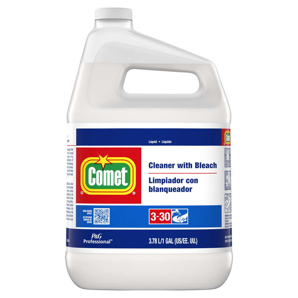 Comet Professional Cleaner with Bleach, 1 gal, 3/Case - For Commercial Use