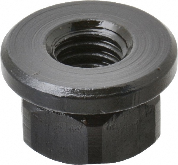 3/8-16, 7/8" Flange Diam, 1/2" High, 11/16" Across Flats, Flange Nut