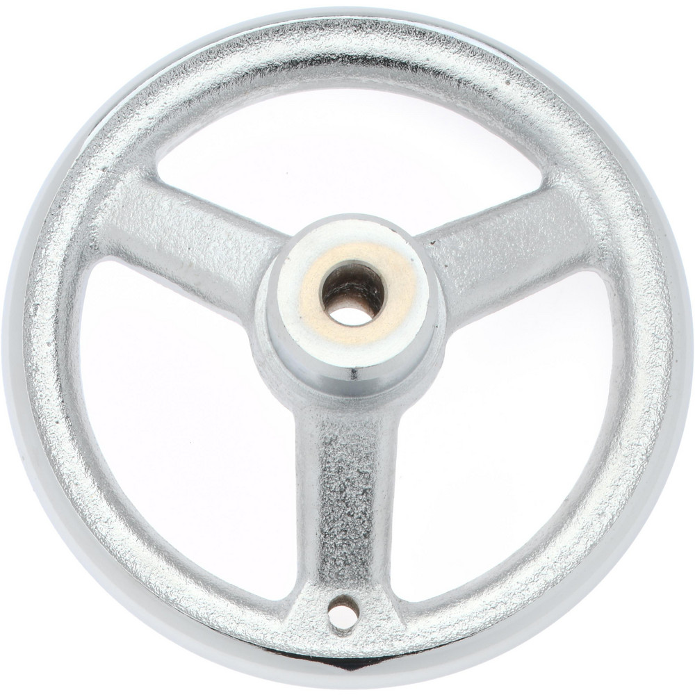 Keystone Handwheel Gibraltar - Spoked Offset Handwheel: Chrome-Plated | MSC Direct