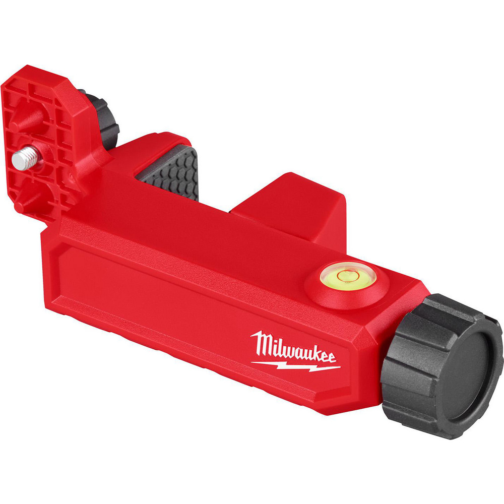 Laser Level Accessories; Accessory Type: Laser Detector Clamp ; For Use With: Milwaukee Rotary Laser Receivers (3711, 3712, & 3714) ; Number Of Batteries: 0 ; Batteries Included: No ; Overall Height: 2.47in ; Overall Length: 6.34in