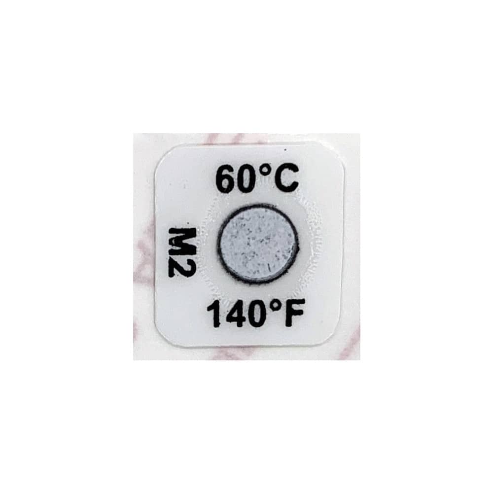 60°C Temp Indicating Label