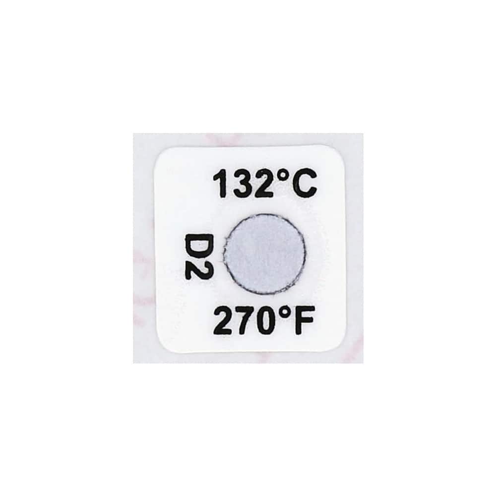 116°C Temp Indicating Label