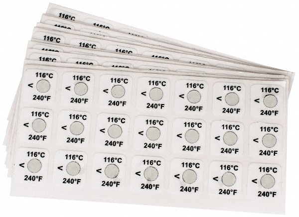 Tempil 26264 116°C Temp Indicating Label Image