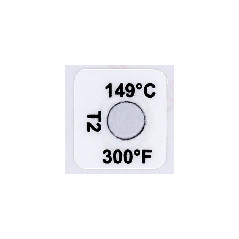 149°C Temp Indicating Label