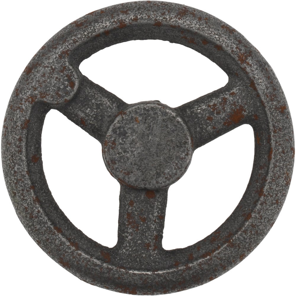 Spoked Straight Handwheel: Plain Finish