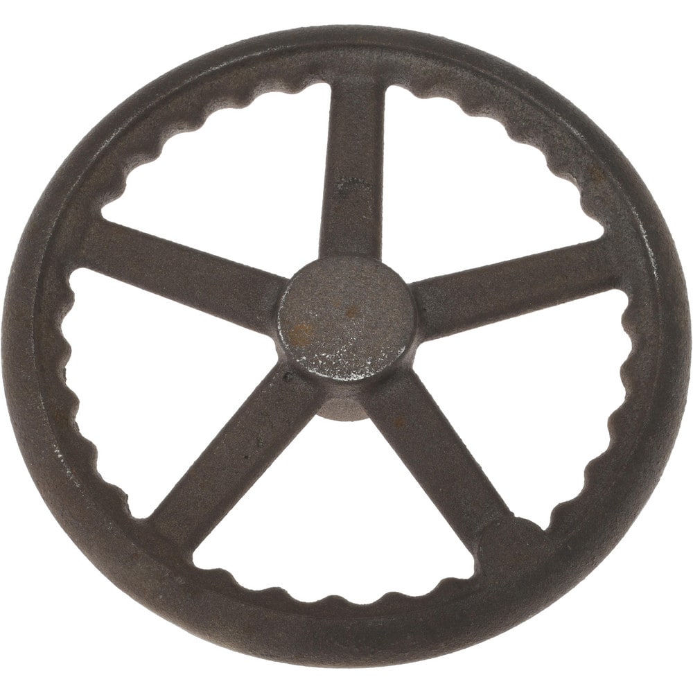 Gibraltar CIHW-12-STR-G Spoked Straight Handwheel: Plain Finish Image