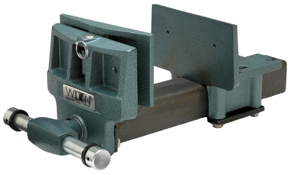 Wilton 63144 7" Jaw Width, 10" Jaw Opening, 4" Throat Depth, Cast Iron Woodworking Vise 