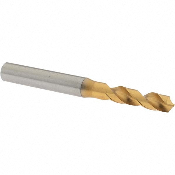 OSG 61566 Screw Machine Length Drill Bit: 0.2598" Dia, 120 °, High Speed Steel Image