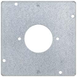 Cooper Crouse-Hinds TP736 Square Surface Electrical Box Cover: Steel Image