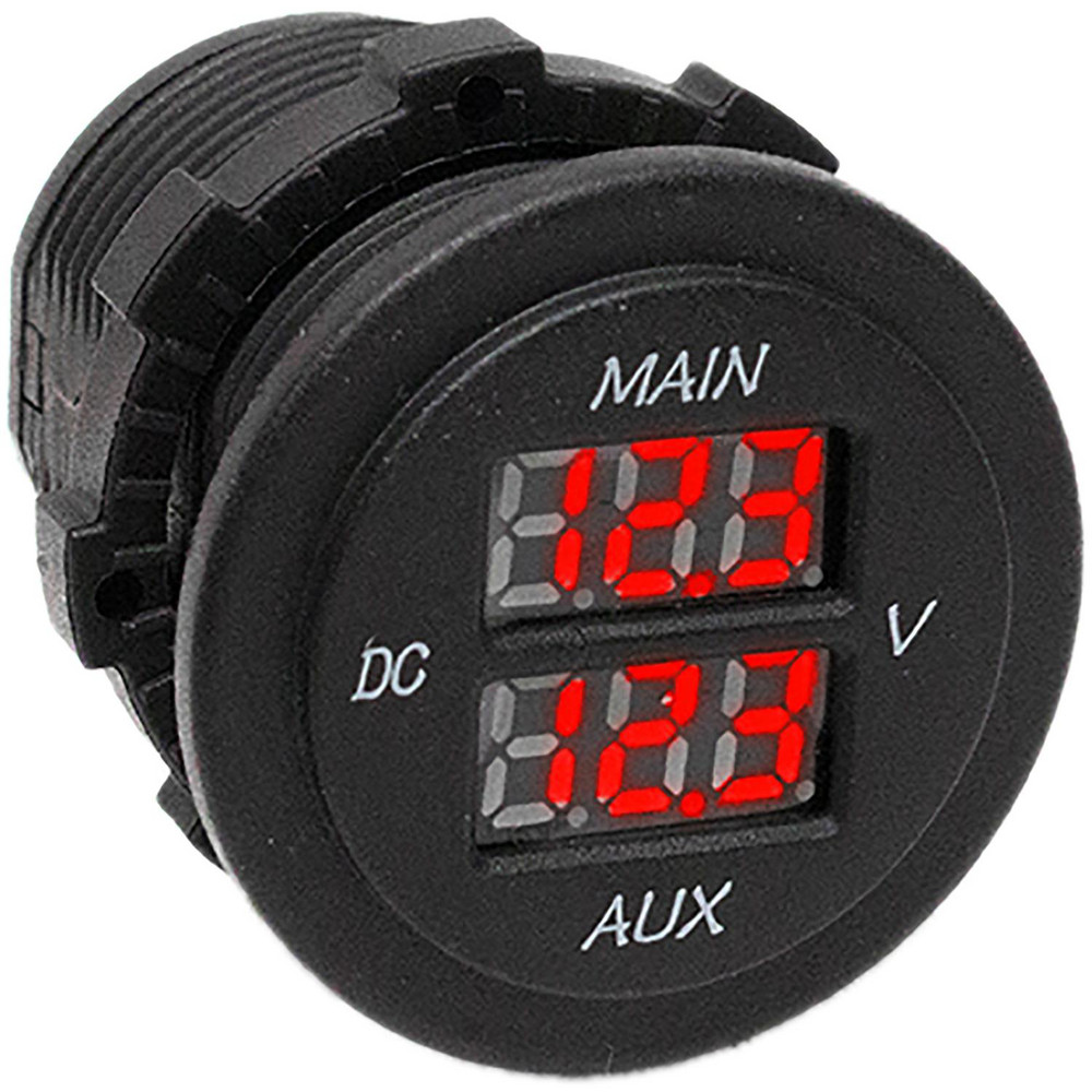 MS様 Race Sport - DUAL RED SOCKET STYLE VOLTMETER | MSC Direct