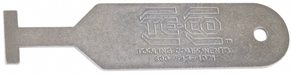 Milling Machine Cleaning Tools; Tool Type: T-Slot Cleaner ; Material: Steel ; Overall Length: 5.06 ; Finish/Coating: Zinc-Plated Chromate ; Handle Material: Steel