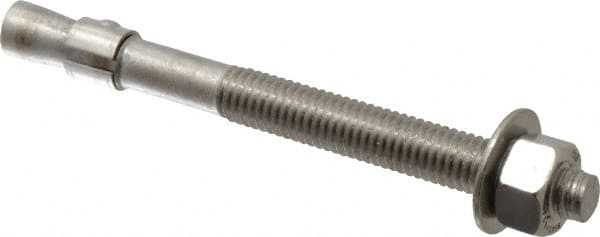 Red Head SWW-1254 Concrete Wedge Anchor: 1/2" Dia, 5-1/2" OAL 