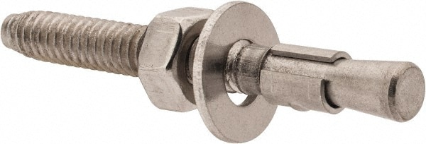 Red Head WW-1422 Concrete Wedge Anchor: 1/4" Dia, 2-1/4" OAL 