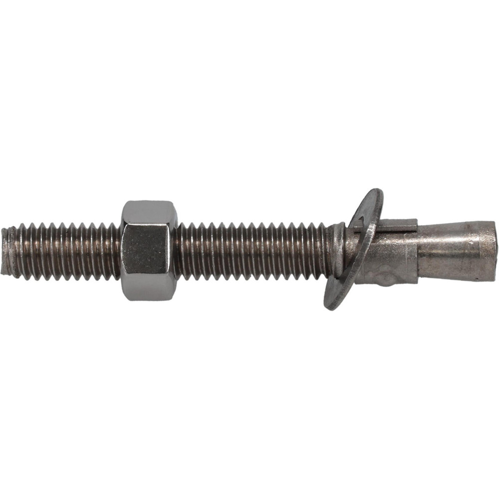 Concrete Wedge Expansion Anchor: 3/8" Dia, 3" OAL