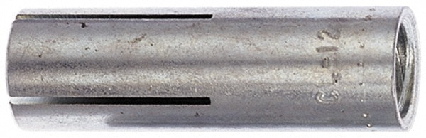 Drop-In Concrete Anchor: 5/8" Dia, 2" Min Embedment