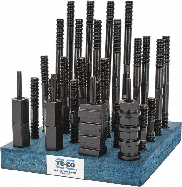 38 Piece, 1/2-13 Stud, 9/16" T Slot, T Nut & Stud Kit