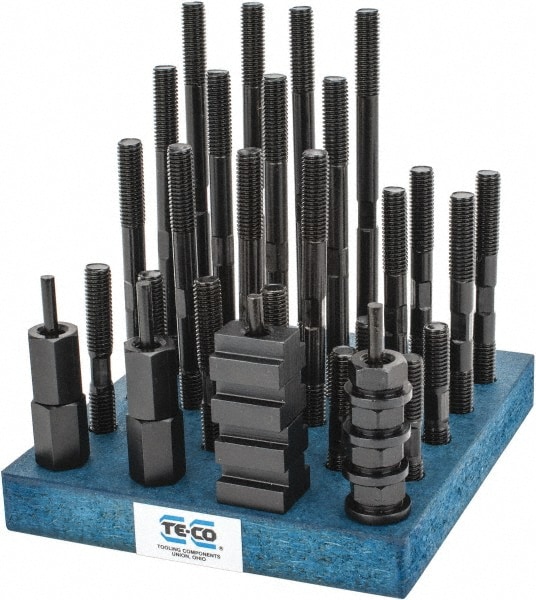 38 Piece, 1/2-13 Stud, 11/16" T Slot, T Nut & Stud Kit