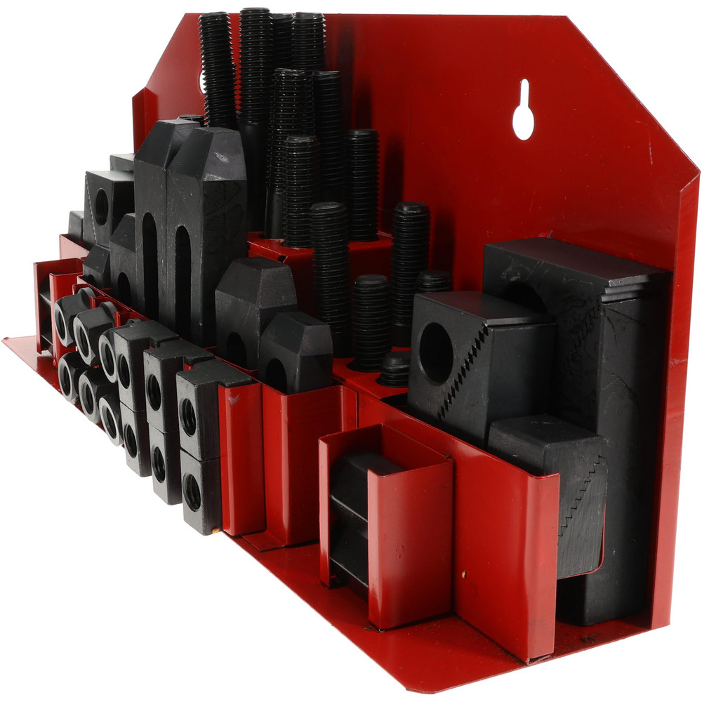 Thread Step Block Value Collection - Fixture Clamp Step Block & Clamp Set: 52 Pc, 5/8-11 ...