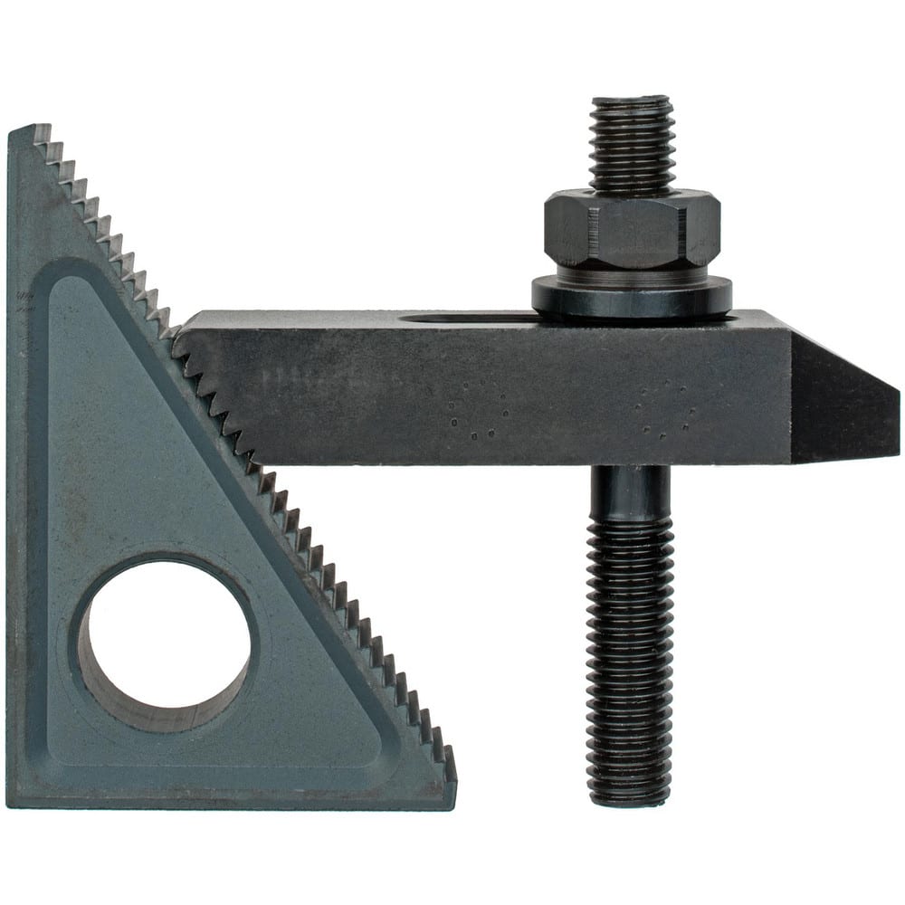 TE-CO 70537 Clamp Lever Size 4 Zinc Ball Style with Steel Stud Insert 1/2-13 x 1 