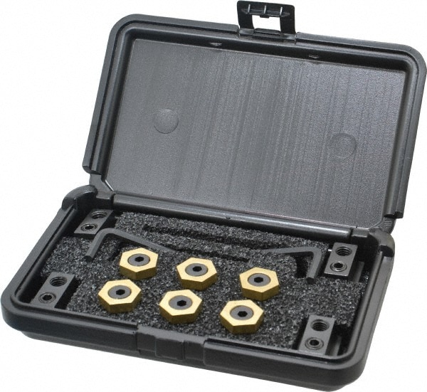 Mitee-Bite 10643 Fixture Clamp T-Slot Set: 12 Pc, 3/8-16 Stud Thread, 9/16" T-Slot, 0.875" Step Block Width Image