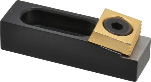 Clamp Strap: Stainless Steel, 5/16" Stud, Stepped Nose