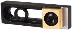 Clamp Strap: Stainless Steel, 1/2" Stud, Stepped Nose