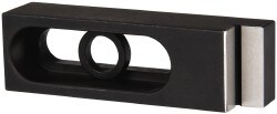 Clamp Strap: Stainless Steel, 1/2" Stud, Stepped Nose