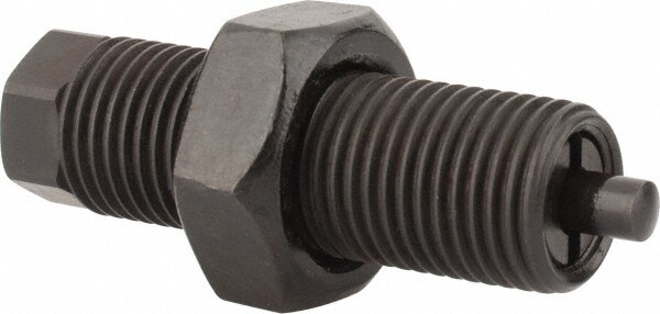 7/32" Stroke Len, 0.02 Cu In Volume, 0.11 Sq In Effective Piston Area, Hydraulic, Single Acting, Threaded Body Clamp Cylinder
