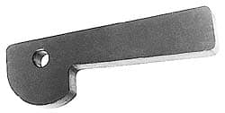 Clamp Cam Levers; Type: Single Cam ; Hole Diameter (Inch): 1/4 ; Hole Center to Lever End (Inch): 2-3/4 ; Overall Width (Inch): 1/4 ; Travel (Inch): 1/16 ; Hole Center to Cam End (Inch): 2-3/4