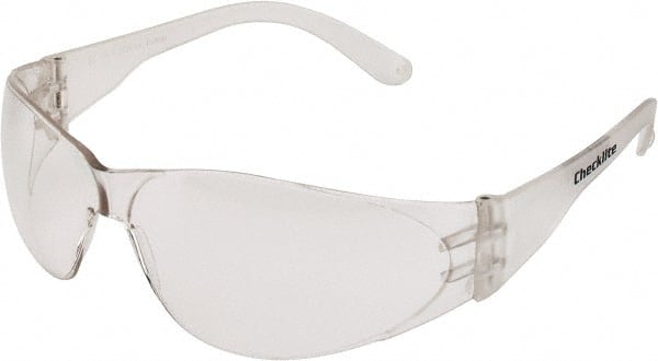 Safety Glasses: Scratch-Resistant, Polycarbonate, Clear Lenses, N/A