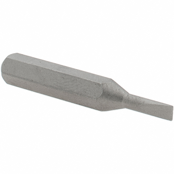 Wiha Slotted Screwdriver Bits 06998579 MSC Industrial Supply