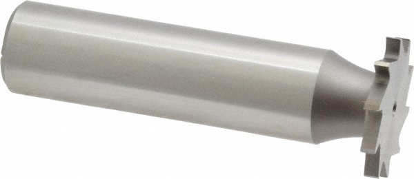Made in USA NWKY75-564 Woodruff Keyseat Cutter: 0.75" Cut Dia, 0.0781" Cut Width, 1/2" Shank Dia, Straight Tooth Image
