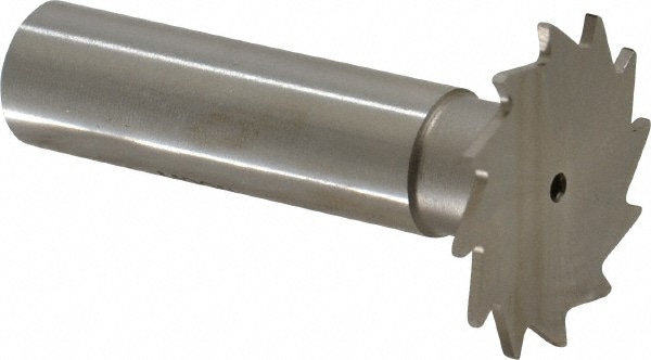 Made in USA NWKY11-364 Woodruff Keyseat Cutter: 1.125" Cut Dia, 0.0469" Cut Width, 1/2" Shank Dia, Straight Tooth Image