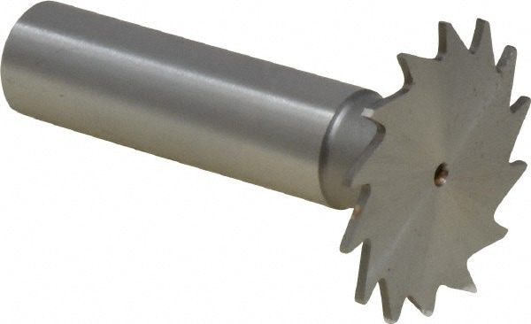 Made in USA NWKY12-364 Woodruff Keyseat Cutter: 1.25" Cut Dia, 0.0469" Cut Width, 1/2" Shank Dia, Straight Tooth Image