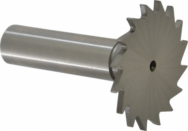 Made in USA NWKY15-564 Woodruff Keyseat Cutter: 1.5" Cut Dia, 0.0781" Cut Width, 1/2" Shank Dia, Straight Tooth Image