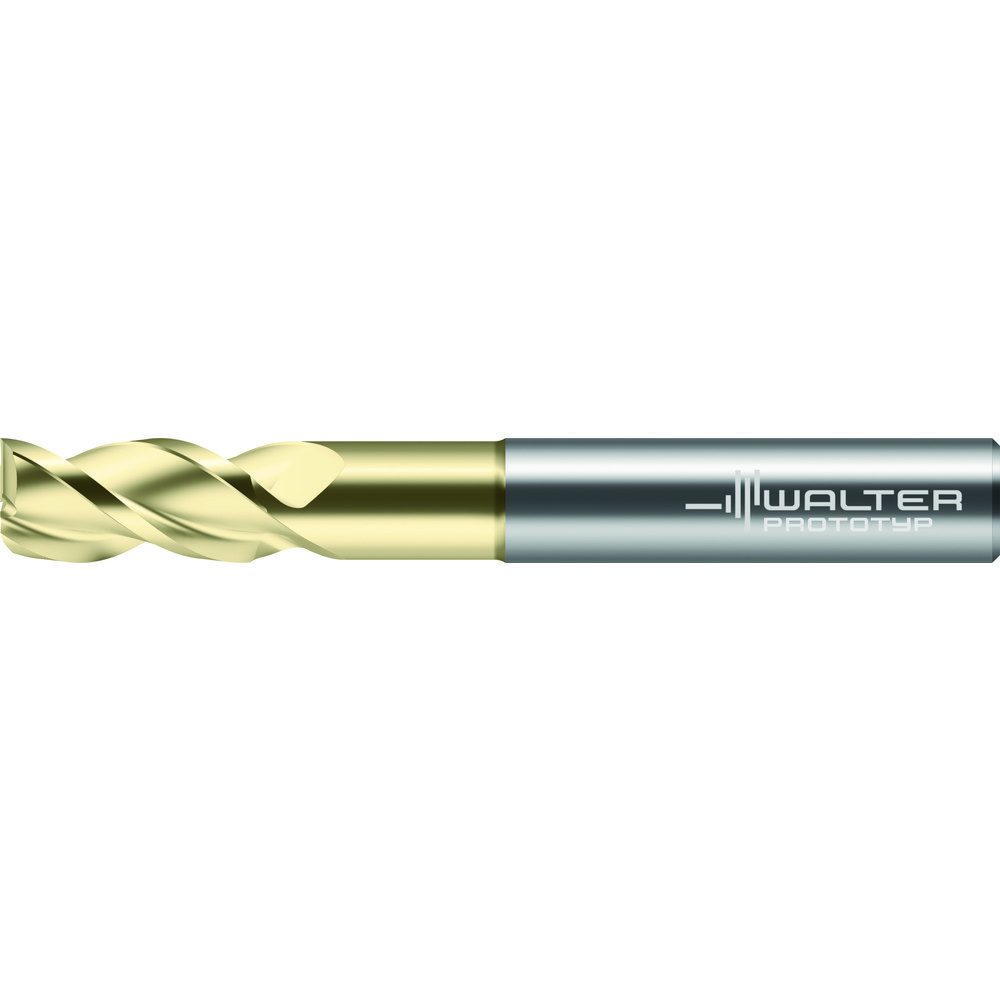 WalterPrototyp Roughing End Mills; Mill Diameter (Fractional Inch) 1/2; Number Of Flutes 3