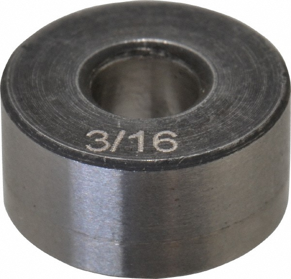 Boneham Press Fit Headless Drill Bushing P, 3/16" ID, 1/2" OD MSC