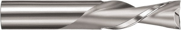 SGS 91001 Spiral Router Bit: 0.125" Dia, 0.5" LOC, 1/4" Shank Dia, Downcut Image