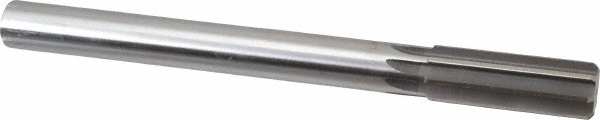 Made in USA 433-0.9980 Chucking Reamer: 0.998" Dia, 10-1/2" OAL, 2-3/4" Flute Length, Straight Shank, High Speed Steel Image