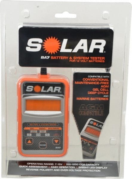 solar battery tester